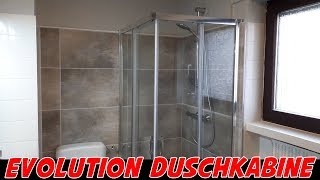 Evolution Duschkabine 90x70cm für 270 Euro Aufbau  Vorstellung [upl. by Casey]