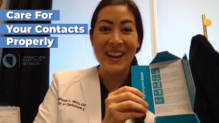 How To Care For Contact Lenses With Tangible Boost [upl. by Dicks]