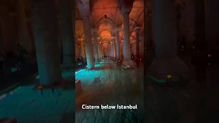 The 6C Basilica Cistern lies beneath the city of Istanbul [upl. by Alehtse]