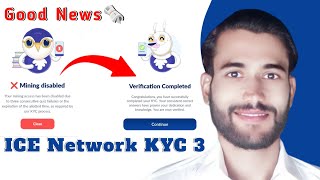 ICE Network KYC Step 3 ✔️ Mining Disabled Problem Solved I ICE Network Quiz Answers Today [upl. by Atekehs]