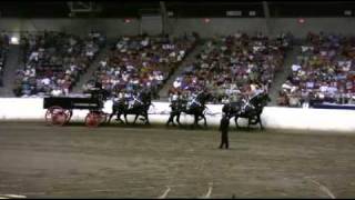 Governors Cup 6 Horse Hitch Competition  Ohio State Fair 2010 [upl. by Hicks]