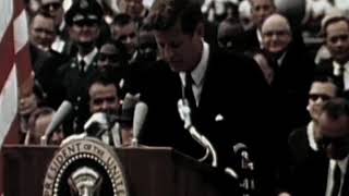 Archive Clip JFK at Rice University Sept 12 1962  quotWe choose to go to the Moonquot [upl. by Anot898]