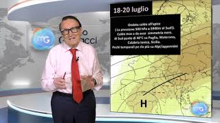 Tendenza meteo per i prossimi 10 giorni caldo intenso ecco quando finirà Break in terza decade [upl. by Assetniuq963]