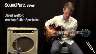 Eastman AR371CE Sunburst Archtop Guitar Demo [upl. by Aizat]