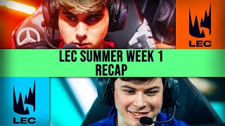 MANY SUSPRISES ON THE FIRST WEEK OF SUMMER  LEC Summer Week 1 Recap  YamatoCannon [upl. by Linoel]