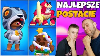 3 NAJLEPSZE POSTACIE I ICH NAJŁADNIEJSZE SKINY w Brawl Stars 😱✅ [upl. by Hamnet]