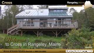 Vacation Rental in Rangeley Maine  Cross [upl. by Cirted]