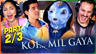 KOI MIL GAYA Movie Reaction Part 23  Hrithik Roshan  Preity Zinta  Rekha  Rajat Bedi [upl. by Aineles753]