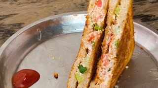 veg mayonnaise bread sandwich bread recipe बेज ब्रेड सैंडविच Savitri ki Rasoii [upl. by Aij935]