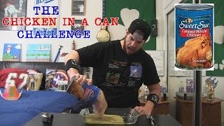 Sweet Sues Whole Chicken In A Can Challenge LA BEASTS 200th Video [upl. by Zednanreh]