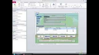 Sincronizzazione maschere con Access Il progetto Rubrica Telefonica avanzata 2013 [upl. by Bozovich]