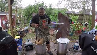 Cajun Boiled Turkey Thanksgiving 2020 [upl. by Lianna318]