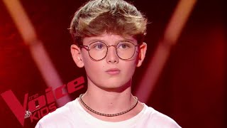 Daniel Balavoine  Le chanteur  Livanni The Voice Kids 2024  Auditions à laveugle [upl. by Ybab]