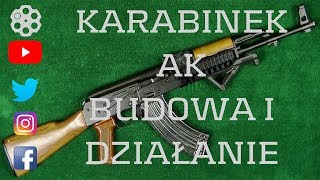 59 Karabinek AK  Budowa i działanie Cz 12 [upl. by Oicanata]