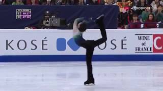 HD 2017 Worlds Yuzuru Hanyu FS British Eurosport Commentary [upl. by Ahsinam]