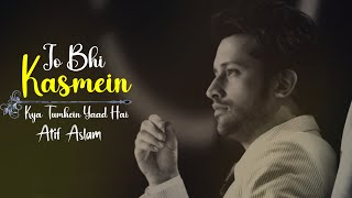 Jo Bhi Kasmein  Atif Aslam Ai Cover [upl. by Pontus]