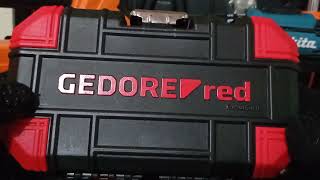 Jogo de soquetes da Gedore Red 16 peças  R49003016 [upl. by Nialb]