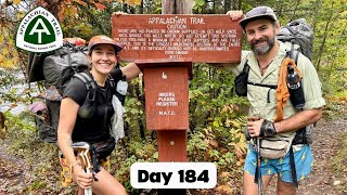 Day 184  into the 100 mile wilderness  AT thru hike 2024 [upl. by Shaw]