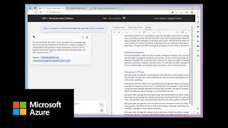 Demo  Azure Cognitive Search  Azure OpenAI service [upl. by Riplex88]