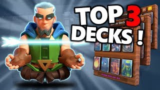 LES 3 MEILLEURS DECKS  Archer Magique  CLASH ROYALE FR [upl. by Cailean472]