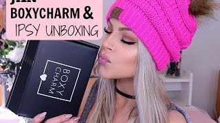 Boxycharm and IPSY unboxing  January 2017 [upl. by Gothart339]