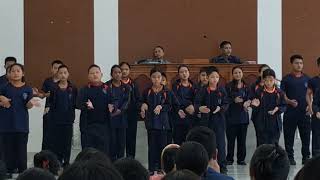 The students of mces pasighat presented a beautiful dance at mbc [upl. by Ludwig933]