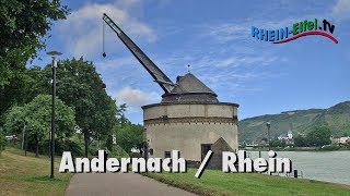 Andernach  Stadt Sehenswürdigkeiten  RheinEifelTV [upl. by Dnilasor]