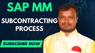 Subcontracting process  Subcontracting process on SAP [upl. by Okihcas45]