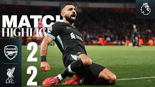 Late Salah Leveller in London  Arsenal 22 Liverpool  Highlights [upl. by Doak]