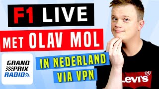 Grand Prix radio luisteren met Olav Mol in Nederland  Formule 1 Live stream online [upl. by Hanyaz]