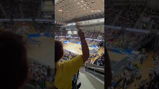 Parece magia pero no Es lo bonito del derbi canario 💛  LigaEndesa [upl. by Ettenal]