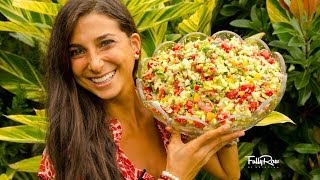 The FullyRaw Holiday Salad [upl. by Christoffer]