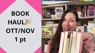 BOOKHAUL ottnov ‘23 1pt AUTOREGALI  COLLABORAZIONI E REGALI 🎉😍 consiglidiletturabookhaul [upl. by Ivzt]