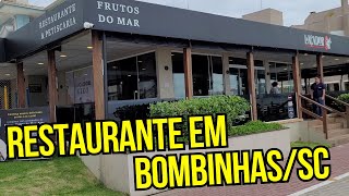 RESTAURANTE EM BOMBINHASSC DICA DE ONDE COMER EM BOMBINHAS [upl. by Anayaran]