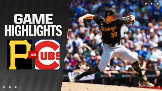 Pirates vs Cubs Game Highlights 51724  MLB Highlights [upl. by Dotson]