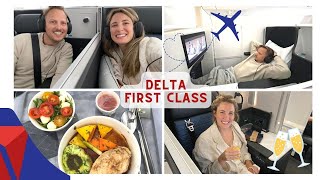 Delta ONE international flight first class [upl. by Grizel]