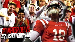 1 Mater Dei VS 2 Bishop Gorman FULL HIGHLIGHTS Top HS QBs BATTLE 55 GAME WINSTREAK SNAPPED [upl. by Blackwell]