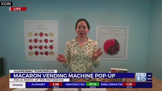 Macaron vending machine popup [upl. by Bobbe899]