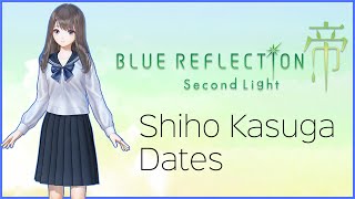 36 Minutes of Shiho Kasuga Dates  BLUE REFLECTION Second Light [upl. by Laden]