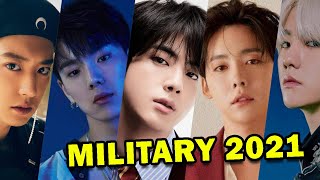 Kpop Idols who will enlist in the military in 2021 [upl. by Briggs]