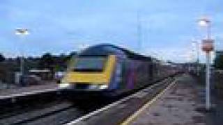 FGW HST through Didcot doing line speed 260606 [upl. by Koval37]