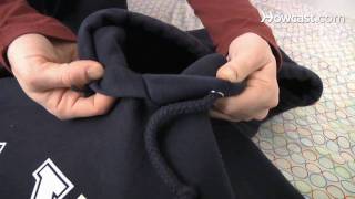 How to Cut a Hooded Sweatshirt [upl. by Iaw]