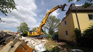 Abbruch von Mehrfamilienhäusern in Hattingen quotActioncutquot [upl. by Bernard]