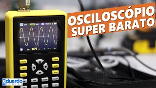 Osciloscópio Digital Portátil BARATO e FÁCIL DE USAR  DANIU ADS5012H [upl. by Nnyltiac]