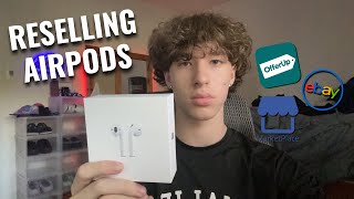 I tried RESELLING AIRPODS in 2024 [upl. by Polard657]