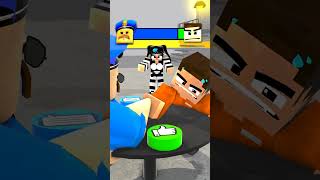 Who will Win in ARM WRESTLING Herobrine vs Barry in Prison Challenge [upl. by Jairia]