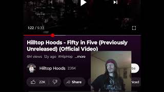 HILLTOP HOODS FIFTY IN FIVE SO MUCH TRUTH IN THIS 💜🖤INDEPENDENT ARTIST REACTS [upl. by Onaireves36]