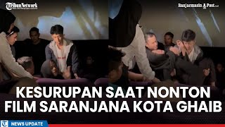 Saat Nonton Film Saranjana Kota Ghaib Seorang Wanita Diduga Alami Kesurupan [upl. by Annitsirhc]