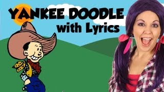 Yankee Doodle  Nursery Rhymes Lyrics  Tea Time with Tayla [upl. by Inajna]