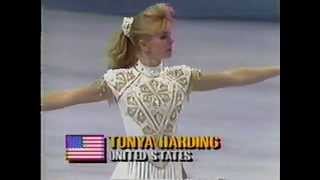 Tonya Harding 1991 Skate America Exhibition [upl. by Asyal]